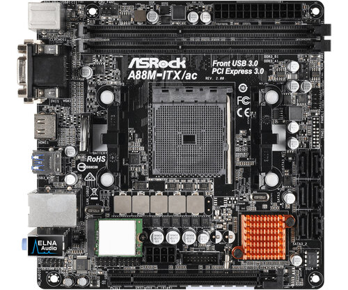 Περισσότερες πληροφορίες για "Asrock A88M-ITX/ac R2.0"