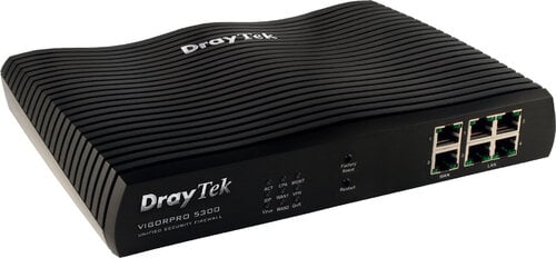 Περισσότερες πληροφορίες για "Draytek VigorPro 5300Vn"