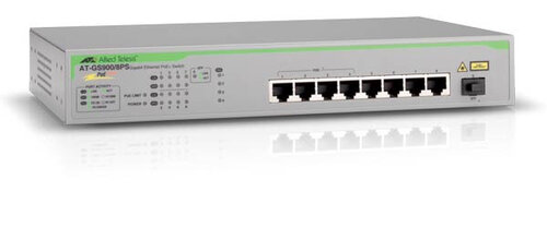 Περισσότερες πληροφορίες για "Allied Telesis AT-GS900/8PS"