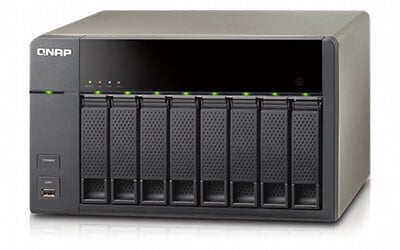 Περισσότερες πληροφορίες για "QNAP Bundle TS-869L NAS-Case Gigabit 2xRJ45 2"