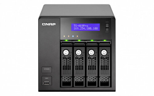 Περισσότερες πληροφορίες για "QNAP TS-469 PRO + 4X WD2000FYYZ"
