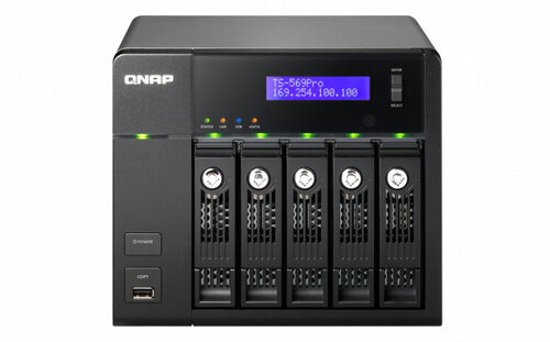 Περισσότερες πληροφορίες για "QNAP TS-569 Pro"