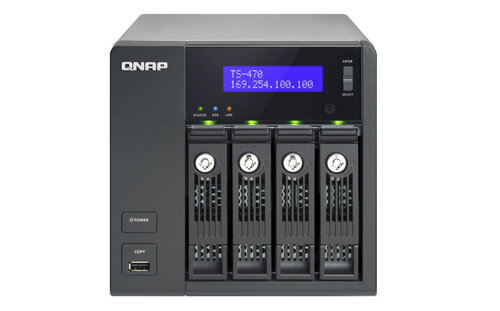 Περισσότερες πληροφορίες για "QNAP TS-470"