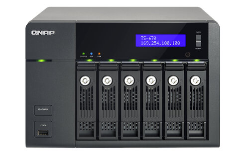 Περισσότερες πληροφορίες για "QNAP TS-670"
