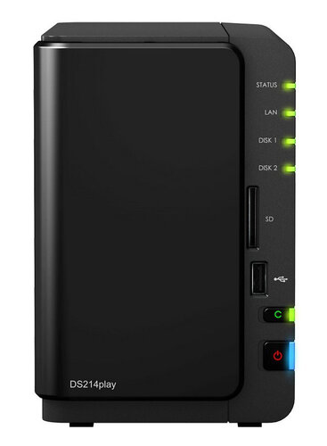 Περισσότερες πληροφορίες για "Synology DiskStation DS214play"