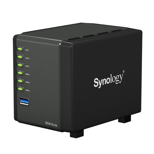Περισσότερες πληροφορίες για "Synology DiskStation DS414slim"