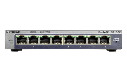 Περισσότερες πληροφορίες για "Netgear GS108E"