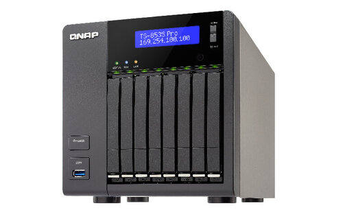 Περισσότερες πληροφορίες για "QNAP SS-853 PRO"