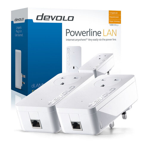 Περισσότερες πληροφορίες για "Devolo dLAN 1200+ Starter Kit"