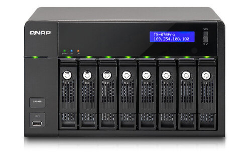 Περισσότερες πληροφορίες για "QNAP TS-870PRO"