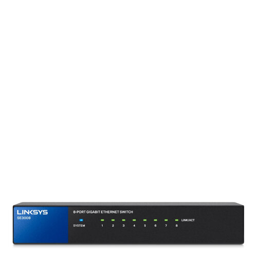 Περισσότερες πληροφορίες για "Linksys SE3008-CA"