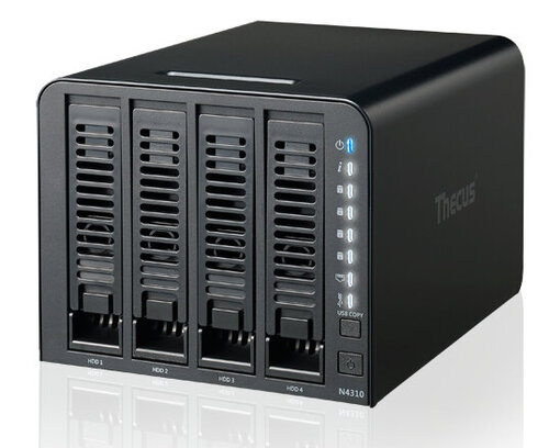 Περισσότερες πληροφορίες για "Thecus N4310"