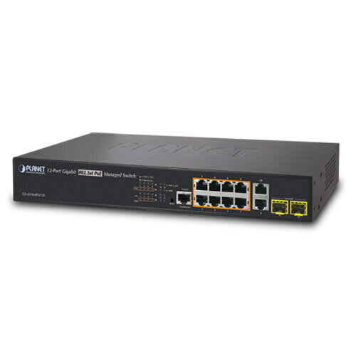 Περισσότερες πληροφορίες για "PLANET GS-4210-8P2T2S"