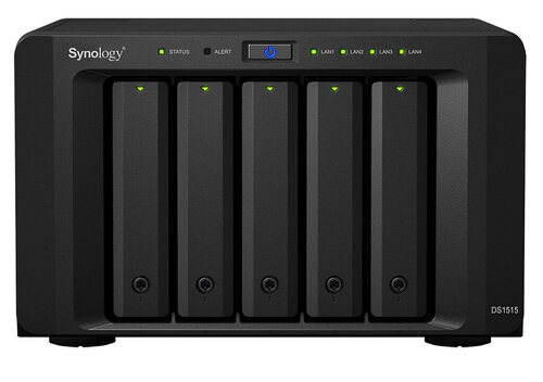 Περισσότερες πληροφορίες για "Synology DiskStation DS1515"