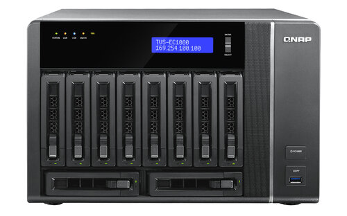 Περισσότερες πληροφορίες για "QNAP TVS-EC1080+"
