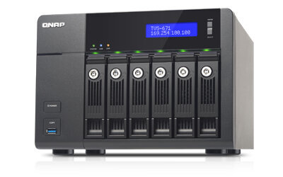 Περισσότερες πληροφορίες για "QNAP TVS-671"