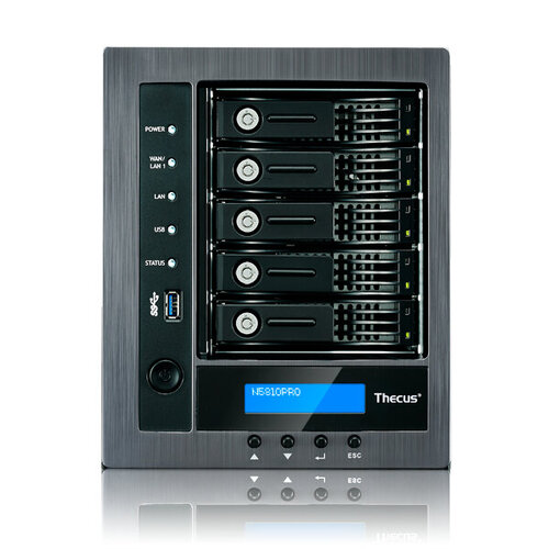 Περισσότερες πληροφορίες για "Thecus N5810PRO"