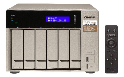 Περισσότερες πληροφορίες για "QNAP TVS-673"