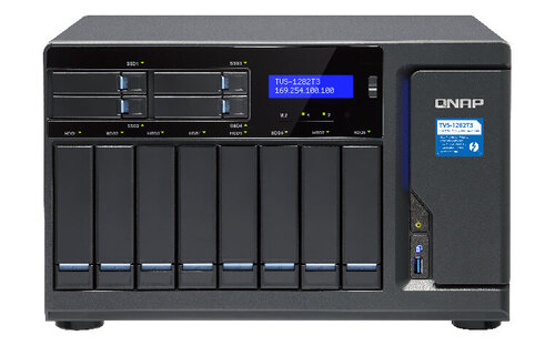 Περισσότερες πληροφορίες για "QNAP TVS-1282T3"