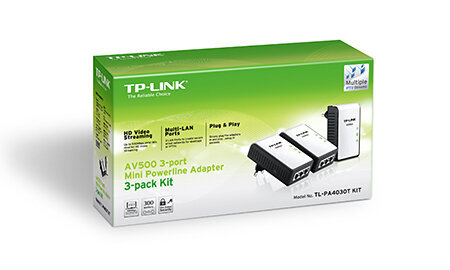 Περισσότερες πληροφορίες για "TP-LINK TL-PA4030TKIT"