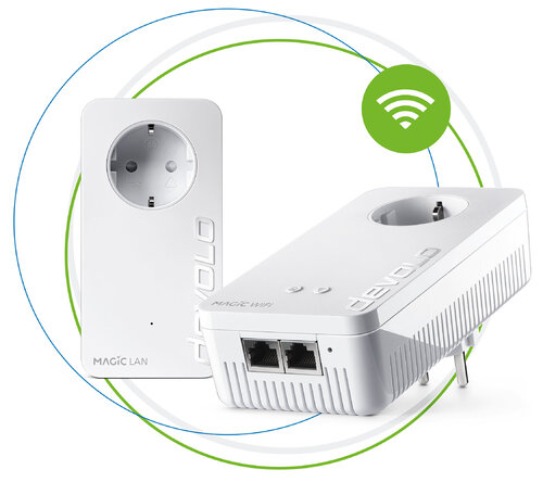 Περισσότερες πληροφορίες για "Devolo Magic 2 WiFi next Starter Kit"