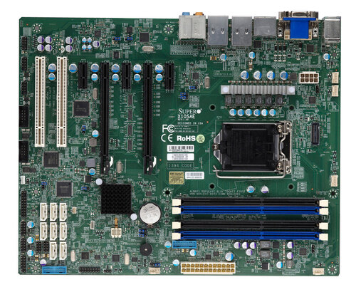 Περισσότερες πληροφορίες για "Supermicro X10SAE"