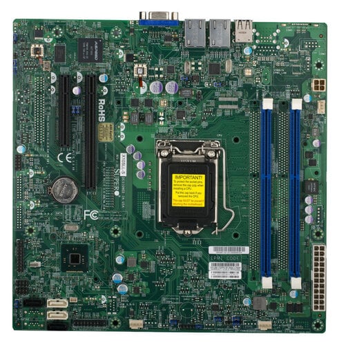 Περισσότερες πληροφορίες για "Supermicro X10SLL-S"