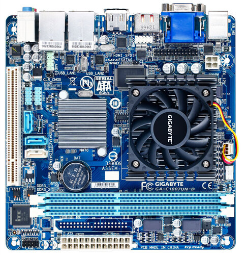Περισσότερες πληροφορίες για "Gigabyte GA-C1007UN-D"