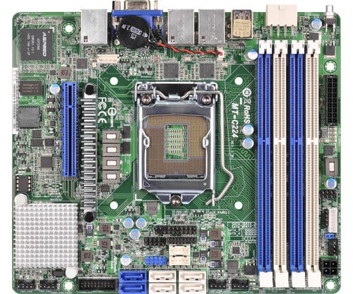 Περισσότερες πληροφορίες για "Asrock MT-C224"