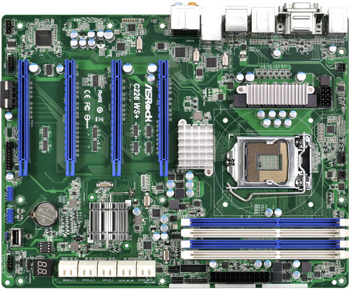 Περισσότερες πληροφορίες για "Asrock C226 WS+"