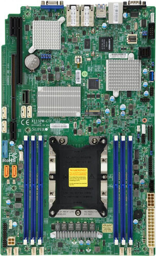 Περισσότερες πληροφορίες για "Supermicro X11SPW-CTF"