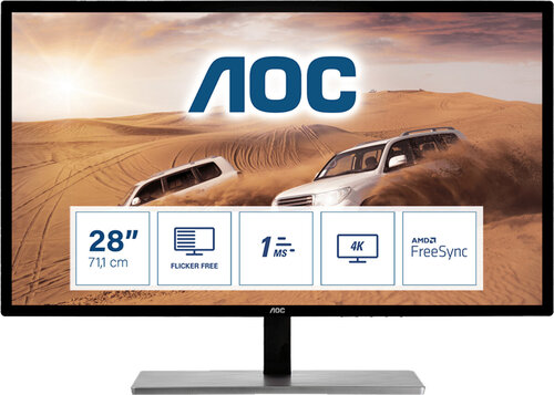 Περισσότερες πληροφορίες για "AOC 79 Series U2879VF (28"/4K Ultra HD)"