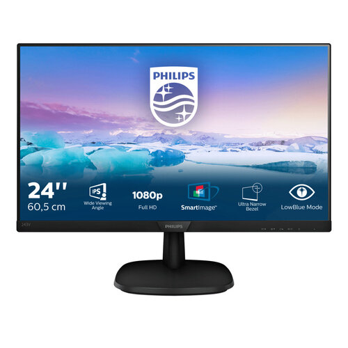 Περισσότερες πληροφορίες για "Philips V Line 243V7QSB/01 (23.8"/Full HD)"