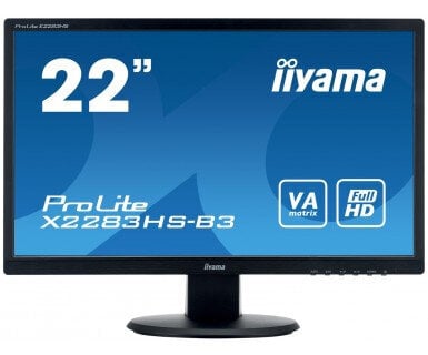 Περισσότερες πληροφορίες για "iiyama ProLite X2283HS-B3 (21.5"/Full HD)"
