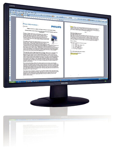 Περισσότερες πληροφορίες για "Philips 220WS8FB/75 (22"/WSXGA+)"