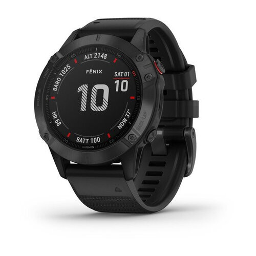 Περισσότερες πληροφορίες για "Garmin Fenix 6 Pro Glass (47mm/Μαύρο)"