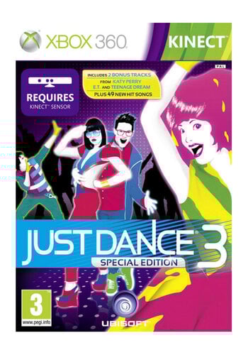 Περισσότερες πληροφορίες για "Ubisoft Just Dance 3 Special Edition (Xbox 360)"