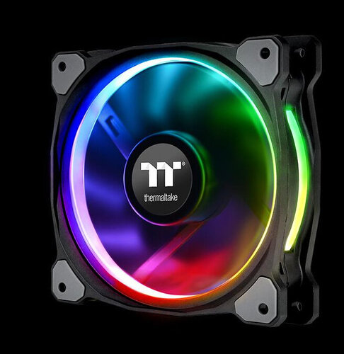 Περισσότερες πληροφορίες για "Thermaltake Riing Plus (12cm/Πολύχρωμο)"