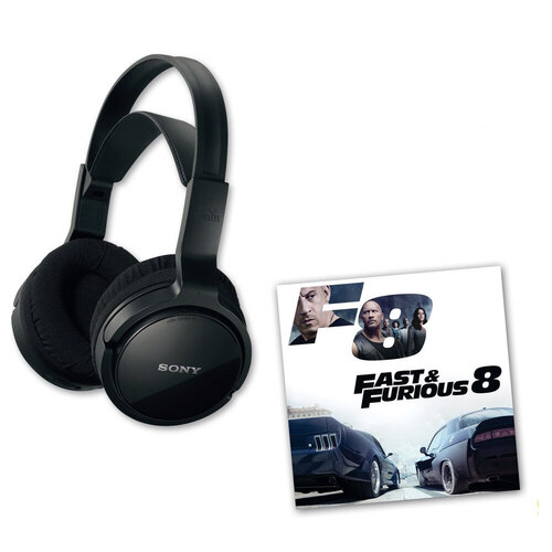 Περισσότερες πληροφορίες για "Sony MDR-RF811RK + DVD Fast & Furious 8 (2017) (Μαύρο/Ασύρματα)"