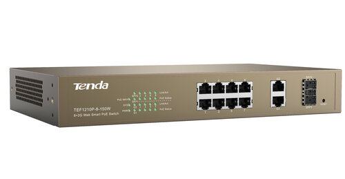 Περισσότερες πληροφορίες για "Tenda TEF1210P-8-150W-EU"