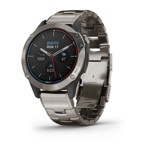 Περισσότερες πληροφορίες για "Garmin quatix 6 (47mm/Τιτάνιο)"
