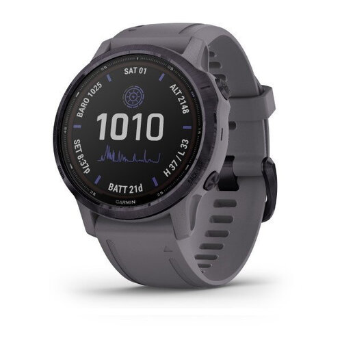 Περισσότερες πληροφορίες για "Garmin fenix 6S Pro Solar (42mm/Γκρι)"