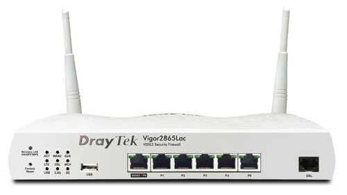 Περισσότερες πληροφορίες για "Draytek V2865VAC"