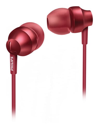 Περισσότερες πληροφορίες για "Philips SHE3850RD/00 (Μεταλλικός, Κόκκινο)"