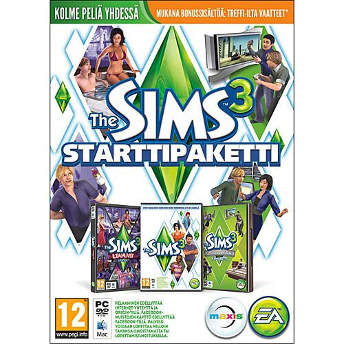 Περισσότερες πληροφορίες για "Electronic Arts The Sims 3 Starttipaketti (PC)"