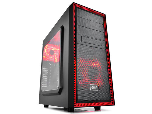 Περισσότερες πληροφορίες για "DeepCool Tesseract SW-RD (Midi Tower/Μαύρο)"