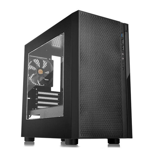 Περισσότερες πληροφορίες για "Thermaltake Versa H18 (Micro Tower/Μαύρο)"