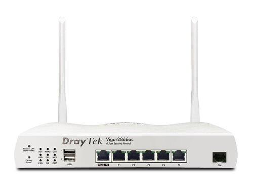 Περισσότερες πληροφορίες για "Draytek Vigor 2866AX: Gfast Modem-Firewall"