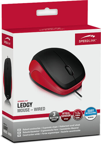 Περισσότερες πληροφορίες για "SPEEDLINK LEDGY (Μαύρο, Κόκκινο/USB Τύπου-A)"