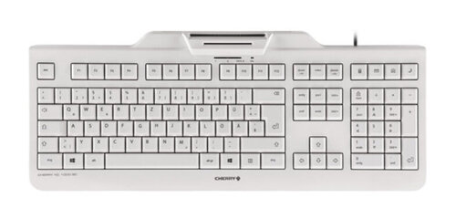 Περισσότερες πληροφορίες για "CHERRY KC 1000 SC (Γκρι/USB)"